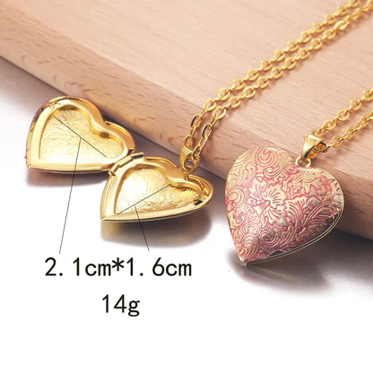 Dear Heart Locket Necklace