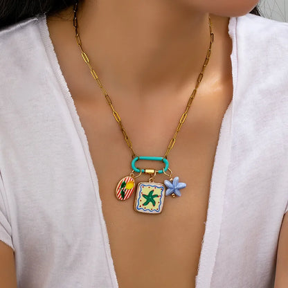 Talia Charms Necklace