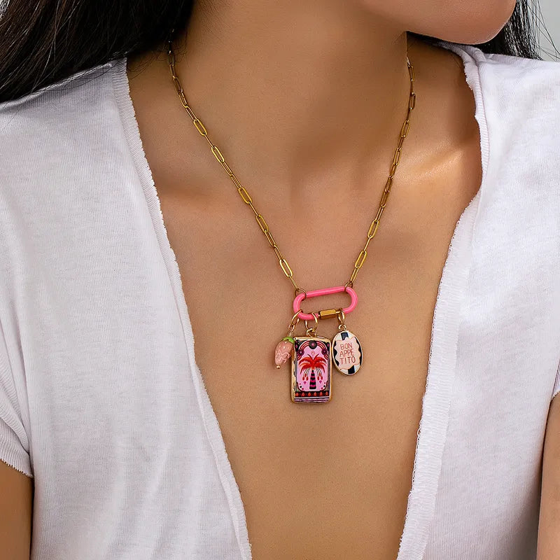 Talia Charms Necklace