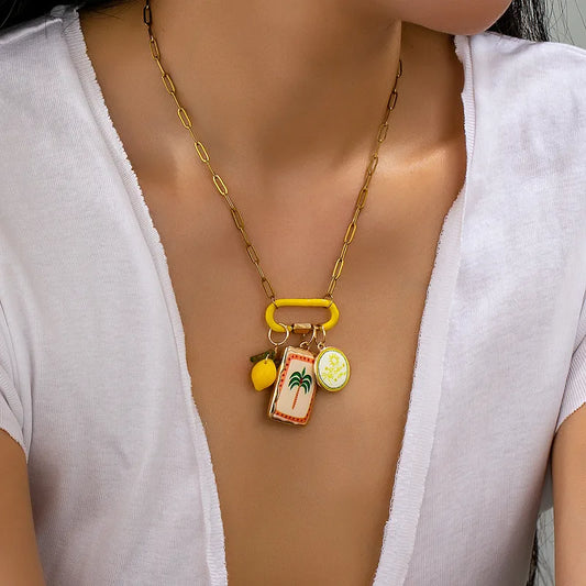 Talia Charms Necklace